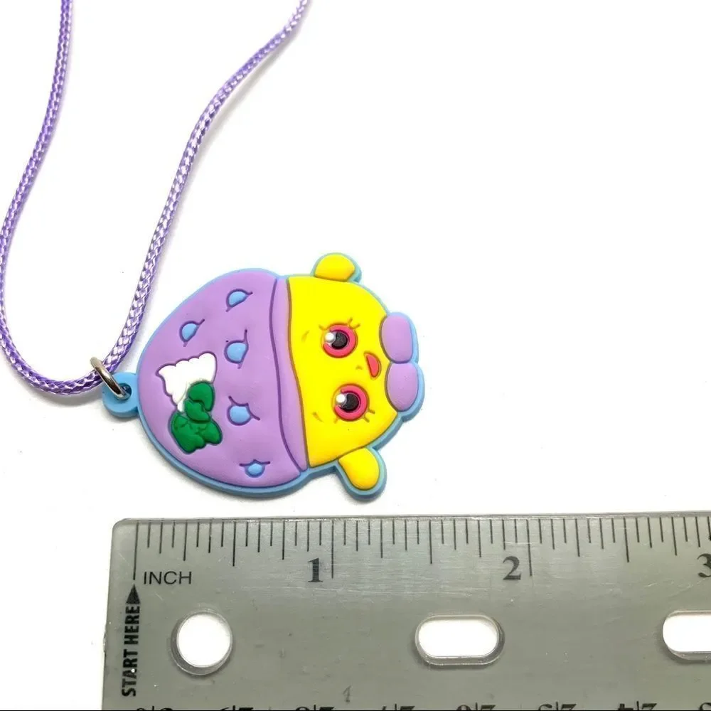 Shopkin Soft PVC Waxed Cord Kid’s Necklace (W2)